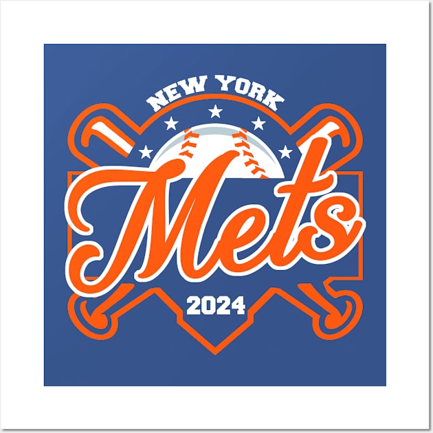 Mets Wall Art by CovpaTees